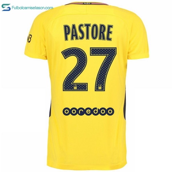 Camiseta Paris Saint Germain 2ª Pastore 2017/18